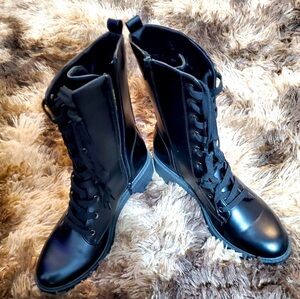 Women Rouge Helium Combat Boots